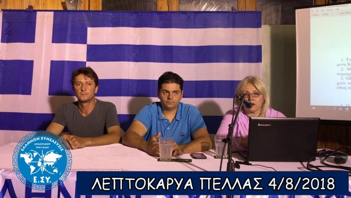 ΛΕΠΤΟΚΑΡΥΑ ΠΕΛΛΑΣ 4-8-2018