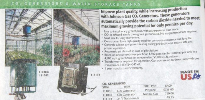 Γεννήτρια co2 Γεννήτρια co2