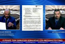 Ο ΡΟΛΟΣ ΤΩΝ ΣΩΜΑΤΩΝ ΑΣΦΑΛΕΙΑΣ ΣΤΟ ΜΕΤΑΝΑΣΤΕΥΤΙΚΟ 22-11-2019 Ο ΡΟΛΟΣ ΤΩΝ ΣΩΜΑΤΩΝ ΑΣΦΑΛΕΙΑΣ ΣΤΟ ΜΕΤΑΝΑΣΤΕΥΤΙΚΟ 22-11-2019