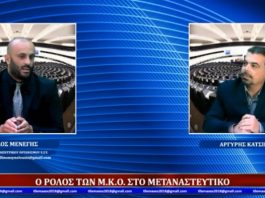 Ο ΡΟΛΟΣ ΤΩΝ Μ.Κ.Ο. ΣΤΟ ΜΕΤΑΝΑΣΤΕΥΤΙΚΟ ΜΕΡΟΣ Γ 20/12/2019 (Απομαγνητοφώνηση) Ο ΡΟΛΟΣ ΤΩΝ Μ.Κ.Ο. ΣΤΟ ΜΕΤΑΝΑΣΤΕΥΤΙΚΟ