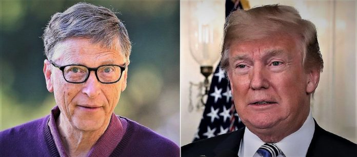 Μετωπική επίθεση Μ.Γκέιτς σε Ν.Τραμπ γιατί ο πρόεδρος των ΗΠΑ έκοψε την επιδότηση στο «μαγαζάκι» του, τον Π.Ο.Υ.