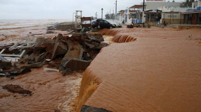 ΜΕΓΑΛΕΣ ΚΑΤΑΣΤΡΟΦΕΣ ΣΤΗΝ ΧΕΡΣΟΝΗΣΟ ΗΡΑΚΛΕΙΟΥ ΑΠΟ ΤΗΝ ΚΑΚΟΚΑΙΡΙΑ