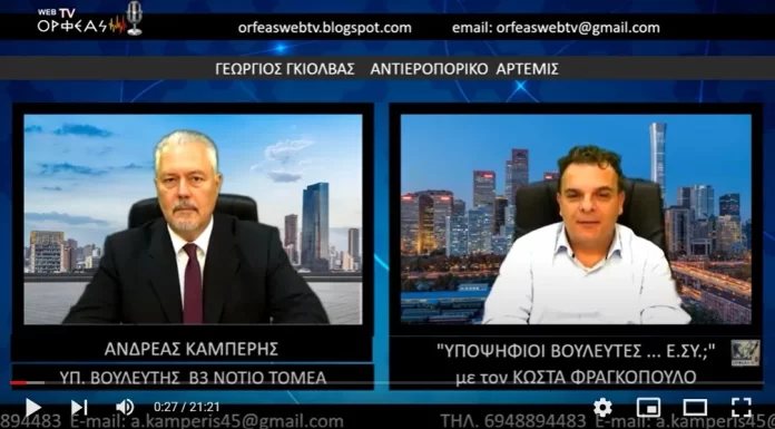 ΓΕΩΡΓΙΟΣ ΓΚΙΟΛΒΑΣ ΚΑΙ ΑΝΤΙΑΕΡΟΠΟΡΙΚΟ ΑΡΤΕΜΙΣ