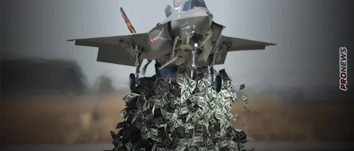 F-35_DOLARS-1536x658_result Σκάνδαλο: Από τα 80 εκατ. δολάρια η τιμή το 2021 για κάθε F-35 εκτοξεύτηκε σήμερα στα 215 εκατ. δολάρια! – Τα υπόλοιπα θα είναι μίζες;