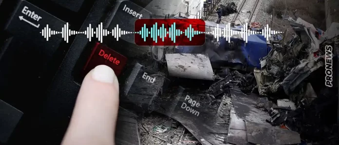 Εξαφάνιση στοιχείων για το έγκλημα των Τεμπών: Διαγράφηκαν 11 λεπτά συνομιλιών λέει η οικογένεια του μηχανοδηγού Η μονταζιέρα δούλεψε υπερωρίες