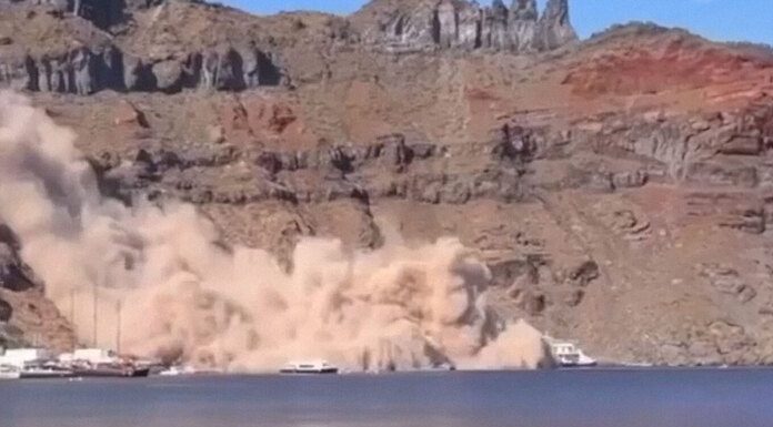 Έκτακτα μέτρα στη Σαντορίνη με περιορισμούς κυκλοφορίας λόγω των κατολισθήσεων Έκτακτα μέτρα στη Σαντορίνη με περιορισμούς κυκλοφορίας λόγω των κατολισθήσεων