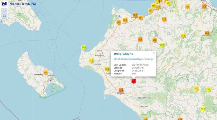 Μαρουσάκης: «Το καλοκαίρι μόλις ξεκίνησε – Φέτος θα φτάσουμε τους 50 βαθμούς Κελσίου»!