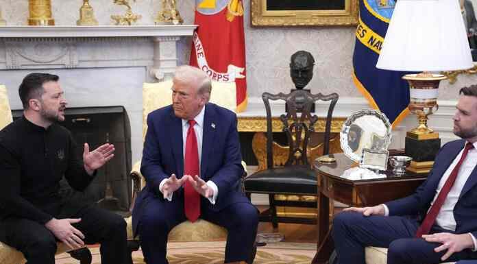 Έντονη αντιπαράθεση Ντ.Τραμπ – Β.Ζελένσκι: «Τελείωσες» του είπε ο Αμερικανός πρόεδρος!(βίντεο) Έντονη αντιπαράθεση Ντ.Τραμπ - Β.Ζελένσκι: «Τελείωσες» του είπε ο Αμερικανός πρόεδρος!