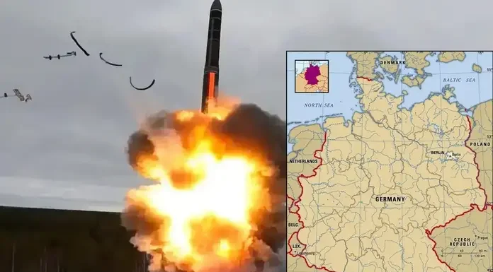 Δεύτερη δήλωση «κεραυνός» από Ρωσία: «Αν χτυπηθεί η Μόσχα από γερμανικά όπλα αμέσως θα χτυπήσουμε το Βερολίνο» Δεύτερη δήλωση «κεραυνός» από Ρωσία: «Αν χτυπηθεί η Μόσχα από γερμανικά όπλα αμέσως θα χτυπήσουμε το Βερολίνο»