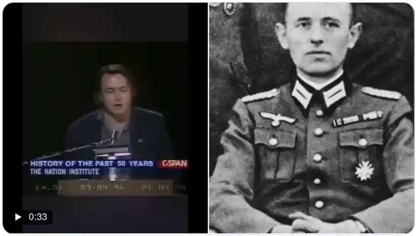 Ο Christopher Hitchens δεν δίστασε όταν κατήγγειλε το γεγονός ότι ο ναζί Reinhard Gehlen, ναι ένας κυριολεκτικός ναζί, παραδόθηκε τα ηνία των αμερικανικών μυστικών υπηρεσιών και τέθηκε επικεφαλής της CIA. 