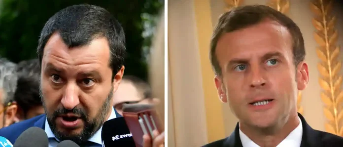 «Πληρωμένη» από τον αντιπρόεδρο της ιταλικής κυβέρνησης στις «παλικαριές» του Γάλλου προέδρου