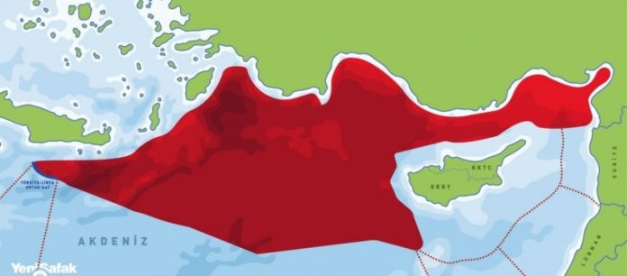 Η Τουρκία ανακήρυξε ΑΟΖ μέχρι την Αίγυπτο με ρηματική διακοίνωση στον ΟΗΕ