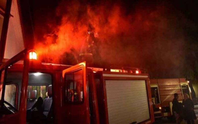 Αλλοδαποί έβαλαν φωτιά στο Μεταγωγών στην Θεσσαλονίκη ! 
