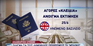 ΠΛΗΓΜΑ ΓΙΑ ΤΟΥΣ ΔΗΜΟΦΙΛΕΙΣ ΠΡΟΟΡΙΣΜΟΥΣ Ο ΑΠΟΚΛΕΙΣΜΟΣ ΣΕ ΤΑΞΙΔΙΩΤΕΣ ΑΠΟ ΤΙΣ ΑΓΟΡΕΣ ΚΛΕΙΔΙΑ