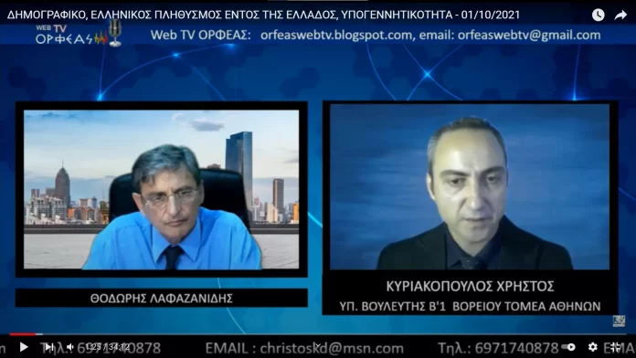 ΔΗΜΟΓΡΑΦΙΚΟ, ΕΛΛΗΝΙΚΟΣ ΠΛΗΘΥΣΜΟΣ ΕΝΤΟΣ ΤΗΣ ΕΛΛΑΔΟΣ, ΥΠΟΓΕΝΝΗΤΙΚΟΤΗΤΑ
