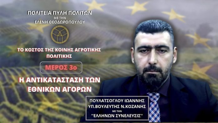 ΤΟ ΚΟΣΤΟΣ ΤΗΣ ΚΟΙΝΗΣ ΑΓΡΟΤΙΚΗΣ ΠΟΛΙΤΙΚΗΣ (ΜΕΡΟΣ 3ο) - Η ΑΝΤΙΚΑΤΑΣΤΑΣΗ ΤΩΝ ΕΘΝΙΚΩΝ ΑΓΟΡΩΝ