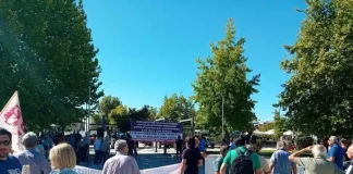 Καρδίτσα: Μεγάλο συλλαλητήριο στην κεντρική πλατεία του Παλαμά ένα χρόνο μετά τις καταστροφικές πλημμύρες (φώτο-βίντεο)