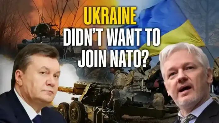Το Wikileaks αποκάλυψε μυστικά έγγραφα στα οποία φαίνεται πως η Ουκρανία δεν ήθελε να ενταχθεί στο ΝΑΤΟ, αλλά πιέστηκε από τις Η.Π.Α…