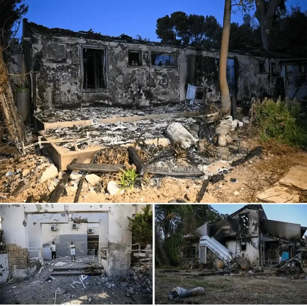 Η καταστροφή στο Be’eri φαίνεται σε φωτογραφίες, που υποστηρίζουν τη μαρτυρία του. Τα ισχυρά όπλα του ισραηλινού στρατού ήταν τα μόνα που θα μπορούσαν να έχουν καταστρέψει τα κτίρια κατοικιών με αυτόν τον τρόπο.