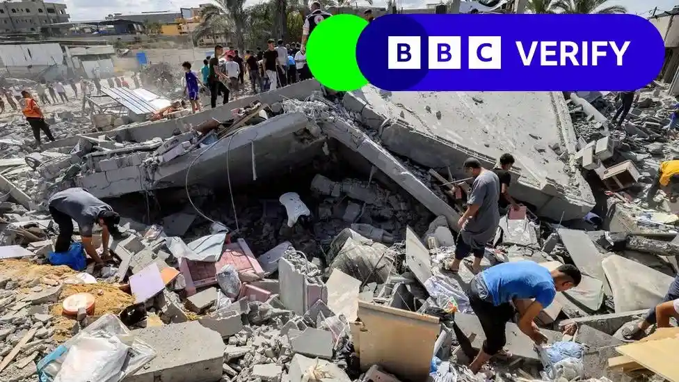 Χτυπήματα στη νότια Γάζα: Το BBC επαληθεύει επιθέσεις σε περιοχές «ασφάλειας»