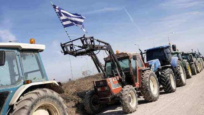 Αγρότες:Στην Αθήνα την τρίτη τα τρακτέρ