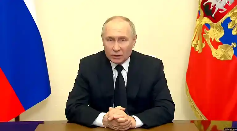Εκτακτο Διάγγελμα Βλαντιμίρ Πούτιν: Η Ρωσία θα τιμωρήσει τους τρομοκράτες – Κήρυξε εθνικό πένθος για το μακελειό (Βίντεο)