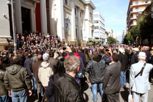 ΔΙΚΑΣΤΗΡΙΑ ΠΑΤΡΑΣ 5/4/2017 ΔΙΑΜΑΡΤΥΡΙΑ ΤΗΣ Ε.ΣΥ. ΚΑΤΑ ΤΗΣ ΑΔΙΚΗΣ ΔΙΚΗΣ ΕΝΑΝΤΙΟΝ ΤΟΥ ΠΡΟΕΔΡΟΥ ΜΑΣ ΑΡΤΕΜΗ ΣΩΡΡΑ