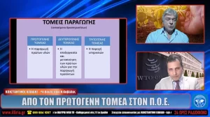 ΑΠΟ ΤΟΝ ΠΡΩΤΟΓΕΝΗ ΤΟΜΕΑ ΣΤΟΝ Π.Ο.Ε. | ΚΩΝΣΤΑΝΤΙΝΟΣ ΧΩΛΙΔΗΣ