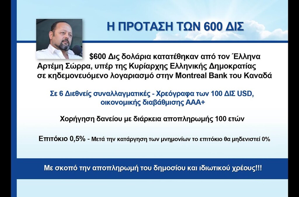 ΠΡΟΤΑΣΗ  ΧΡΗΜΑΤΟΔΟΤΗΣΗΣ  (Ν.1)